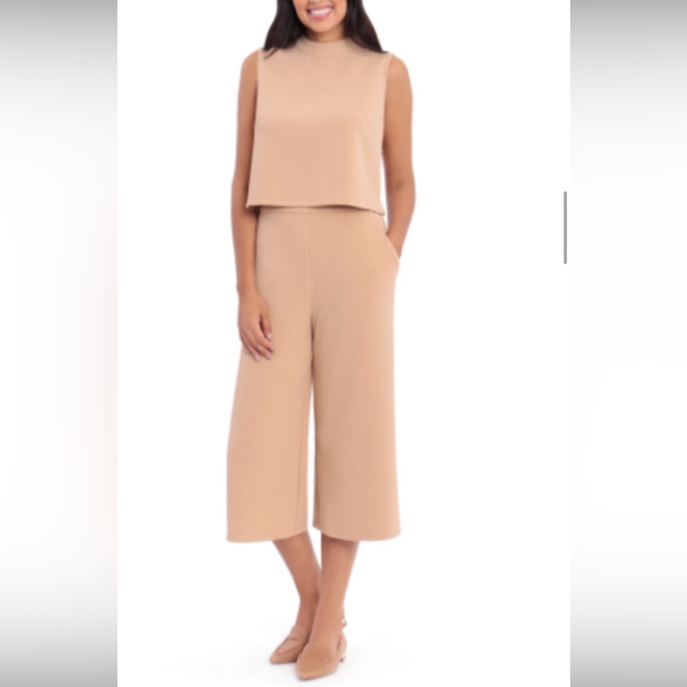 Maggy London Two Piece Culotte Set